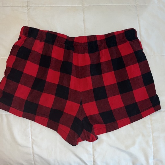 buffalo plaid pj shorts - Picture 3 of 5